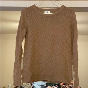 Brown long sleeve sweater